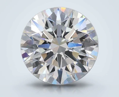 2.06ct D VVS2 Rare Carat Ideal Cut Round Lab Grown Diamond