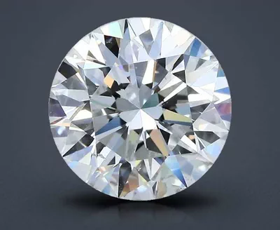 4.01ct E SI1 Rare Carat Ideal Cut Round Diamond