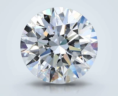 4.01ct E SI1 Rare Carat Ideal Cut Round Diamond