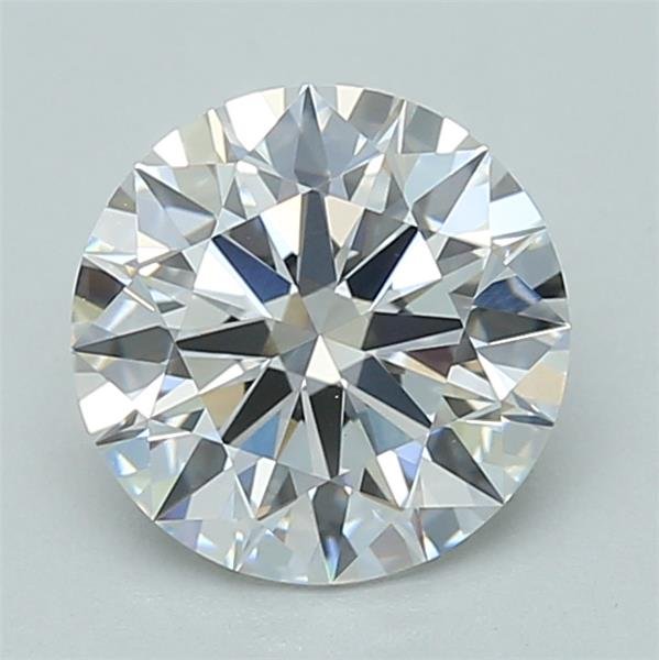 2.27ct D VVS2 Rare Carat Ideal Cut Round Lab Grown Diamond