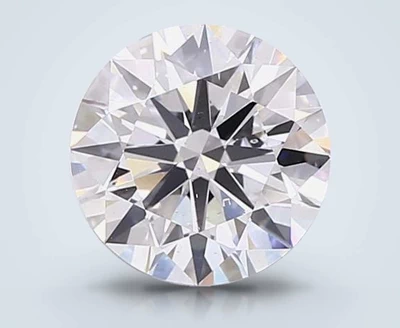 5.02ct E SI1 Rare Carat Ideal Cut Round Lab Grown Diamond