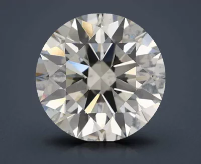 3.26ct I VVS2 Rare Carat Ideal Cut Round Lab Grown Diamond