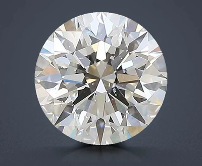 1.61ct F SI2 Rare Carat Ideal Cut Round Diamond