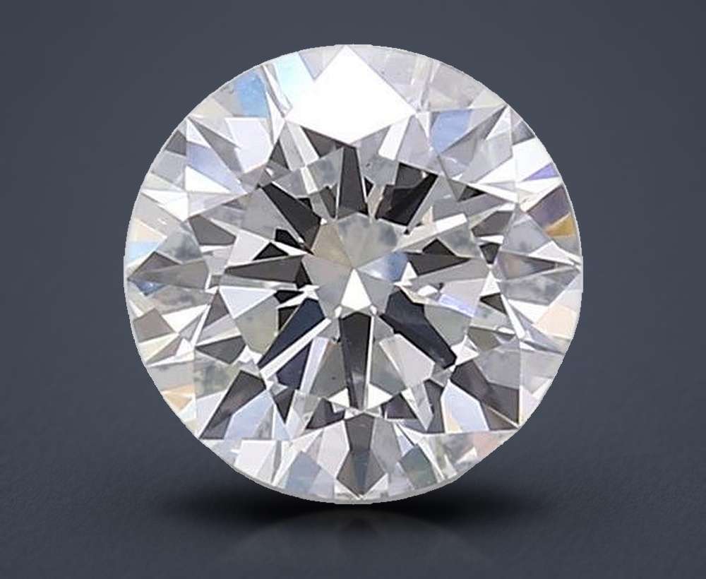 2.26ct H VS1 Rare Carat Ideal Cut Round Lab Grown Diamond
