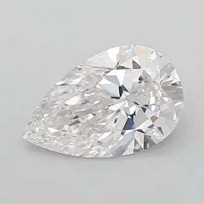 2.55ct E VS1 Rare Carat Ideal Cut Pear Lab Grown Diamond