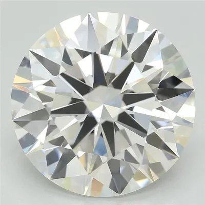 5.71ct F VVS2 Rare Carat Ideal Cut Round Lab Grown Diamond