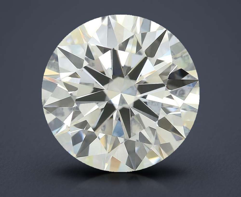 5.71ct F VVS2 Rare Carat Ideal Cut Round Lab Grown Diamond