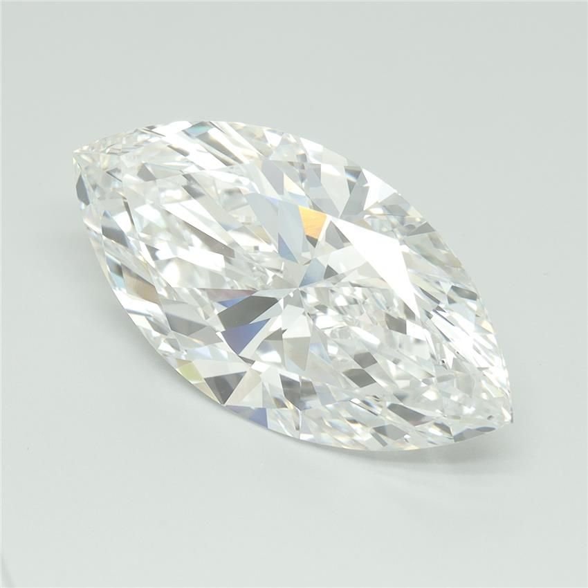8.07ct E VVS2 Rare Carat Ideal Cut Marquise Lab Grown Diamond
