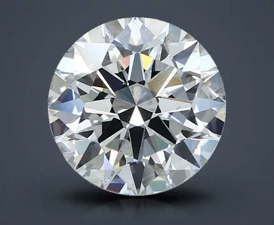 4.02ct F SI1 Rare Carat Ideal Cut Round Lab Grown Diamond