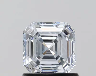1.03ct H VS1 Rare Carat Ideal Cut Asscher Lab Grown Diamond