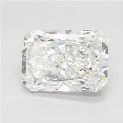 5.08ct F VVS2 Rare Carat Ideal Cut Radiant Lab Grown Diamond