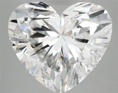 6.08ct E VS1 Rare Carat Ideal Cut Heart Lab Grown Diamond