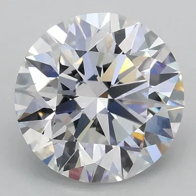 2.05ct D VVS2 Rare Carat Ideal Cut Round Lab Grown Diamond