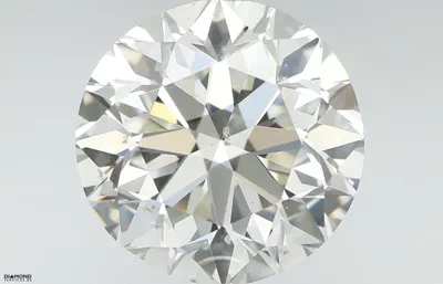 3.02ct K SI2 Very Good Cut Round Diamond