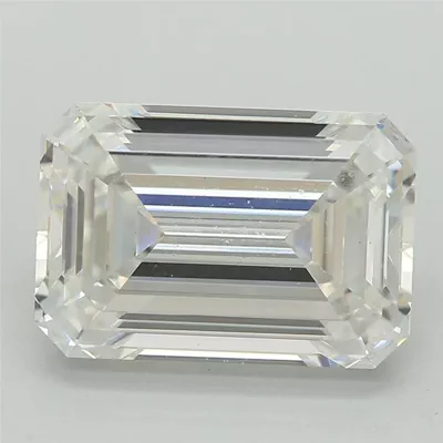 2.59ct E VS1 Rare Carat Ideal Cut Emerald Lab Grown Diamond