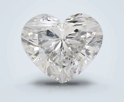 3.50ct E SI1 Rare Carat Ideal Cut Heart Diamond