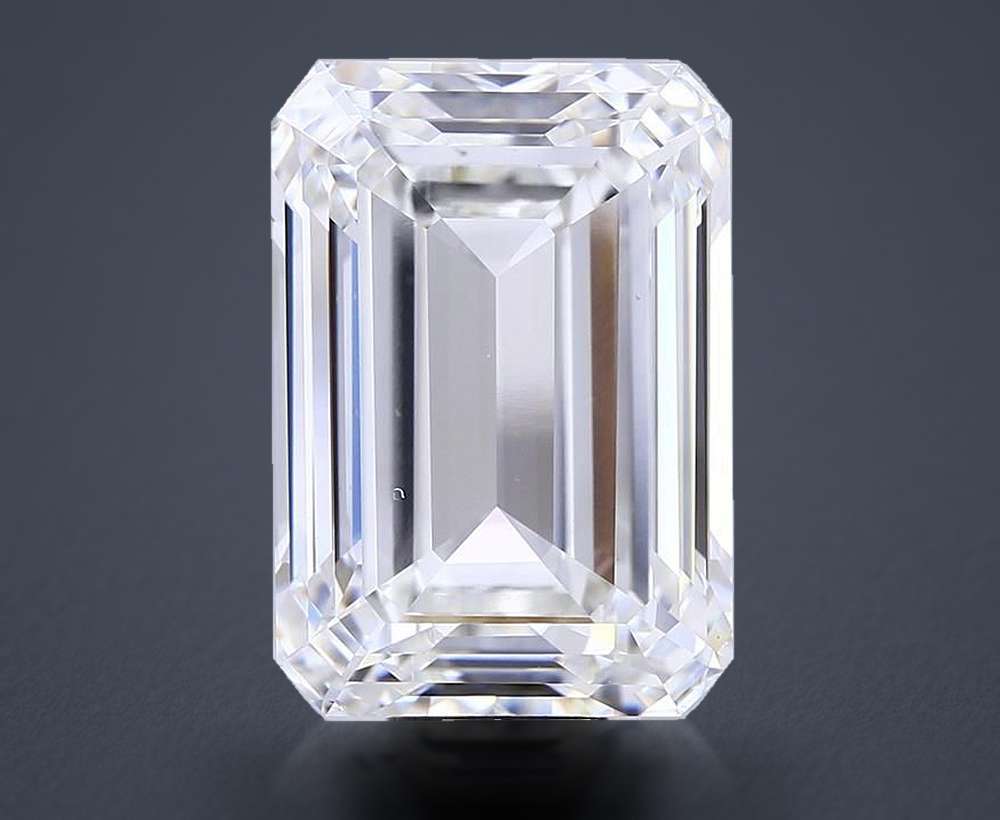 17.05ct G VS2 Rare Carat Ideal Cut Emerald Lab Grown Diamond
