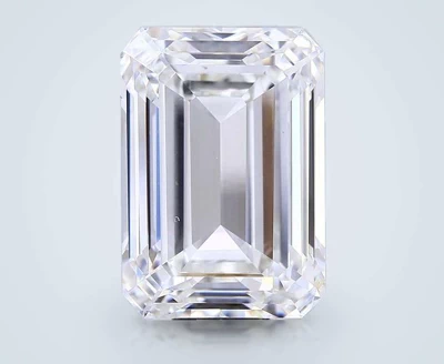 17.05ct G VS2 Rare Carat Ideal Cut Emerald Lab Grown Diamond