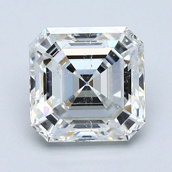 1.72ct I SI2 Rare Carat Ideal Cut Asscher Diamond