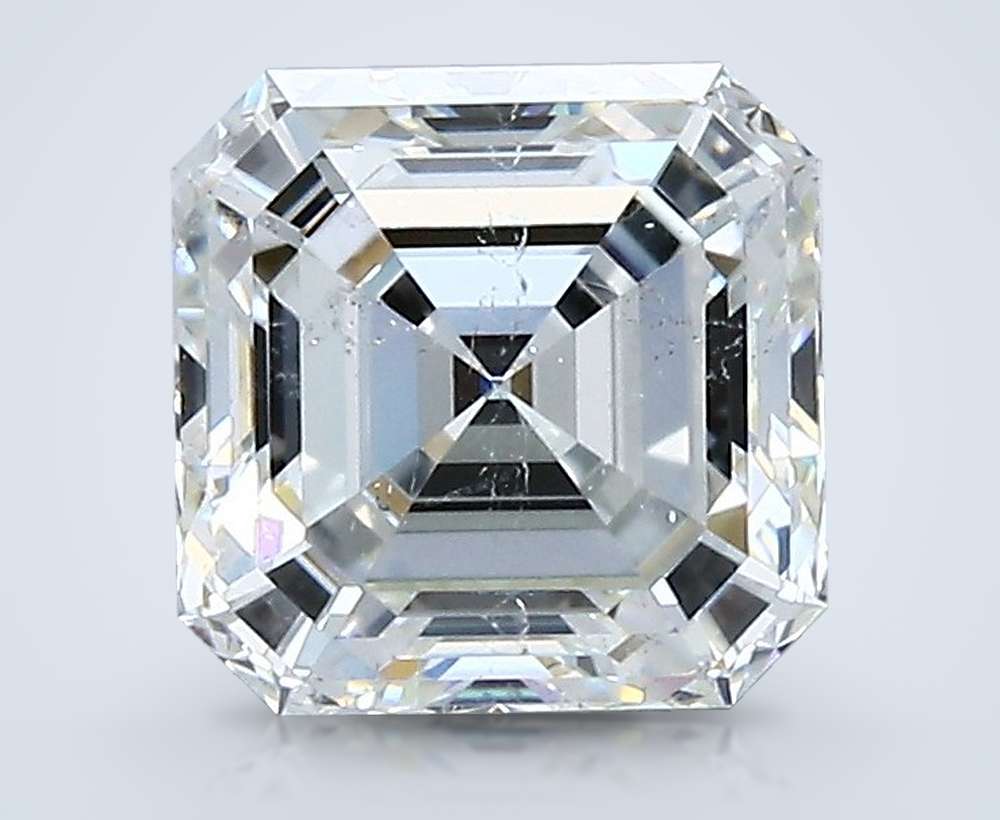 1.72ct I SI2 Rare Carat Ideal Cut Asscher Diamond