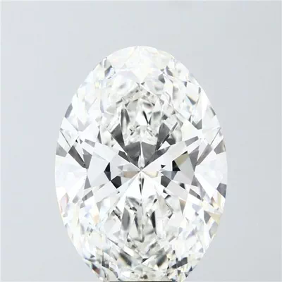10.04ct F VVS2 Rare Carat Ideal Cut Oval Lab Grown Diamond