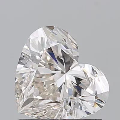 1.15ct I VVS2 Rare Carat Ideal Cut Heart Diamond