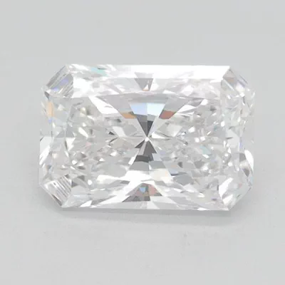 1.09ct D VVS1 Rare Carat Ideal Cut Radiant Lab Grown Diamond