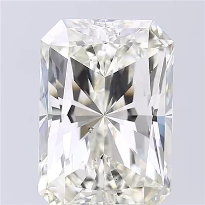 7.02ct J SI1 Rare Carat Ideal Cut Radiant Diamond