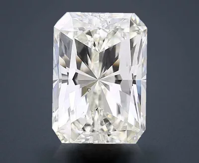 7.02ct J SI1 Rare Carat Ideal Cut Radiant Diamond