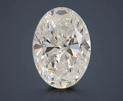 3.02ct E VS1 Rare Carat Ideal Cut Oval Lab Grown Diamond