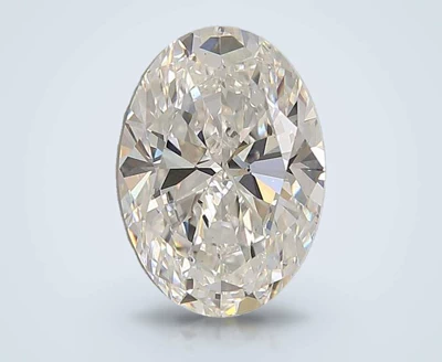 3.02ct E VS1 Rare Carat Ideal Cut Oval Lab Grown Diamond