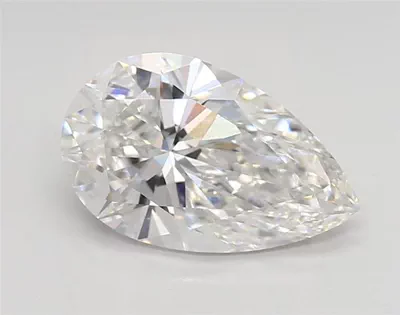 2.00ct D VS1 Rare Carat Ideal Cut Pear Lab Grown Diamond