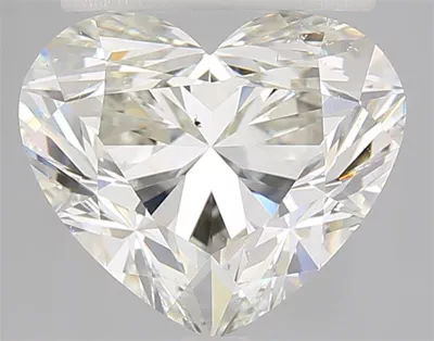 5.02ct K SI2 Rare Carat Ideal Cut Heart Diamond