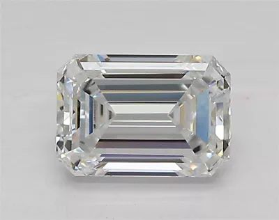 1.05ct E VVS1 Rare Carat Ideal Cut Emerald Lab Grown Diamond