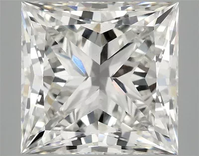 5.10ct G VS1 Rare Carat Ideal Cut Princess Lab Grown Diamond