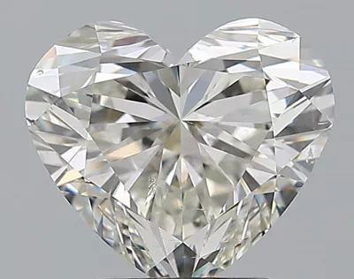 3.00ct J SI2 Excellent Cut Heart Diamond