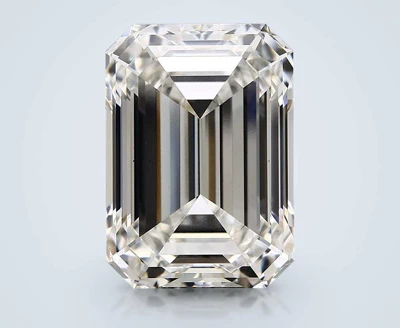 17.25ct G VS1 Rare Carat Ideal Cut Emerald Lab Grown Diamond