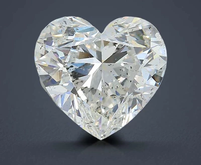4.50ct G SI2 Rare Carat Ideal Cut Heart Diamond