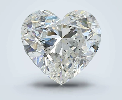 4.50ct G SI2 Rare Carat Ideal Cut Heart Diamond