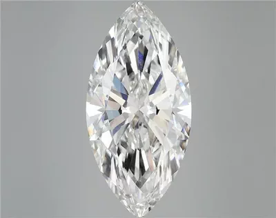 8.34ct F VVS2 Rare Carat Ideal Cut Marquise Lab Grown Diamond