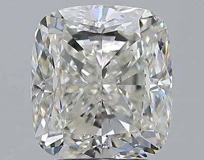 3.00ct J SI1 Very Good Cut Cushion Diamond
