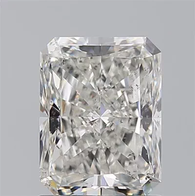 1.70ct G SI2 Rare Carat Ideal Cut Radiant Diamond