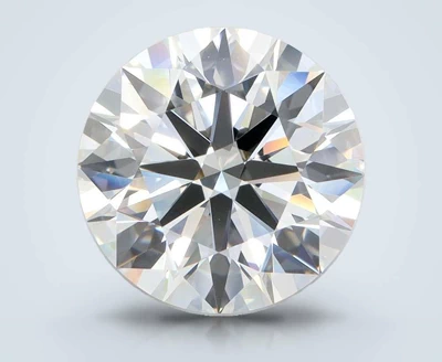 5.01ct F VVS2 Rare Carat Ideal Cut Round Lab Grown Diamond