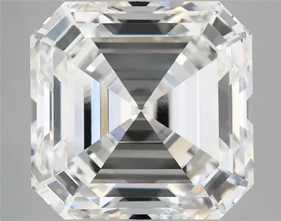7.10ct F VVS2 Excellent Cut Asscher Lab Grown Diamond