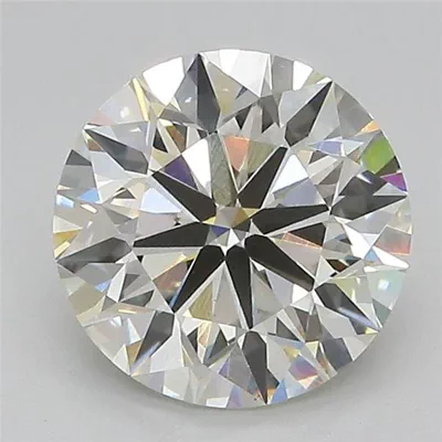 2.47ct J VS1 Rare Carat Ideal Cut Round Lab Grown Diamond