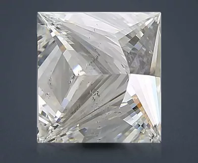 2.52ct I SI1 Rare Carat Ideal Cut Princess Diamond