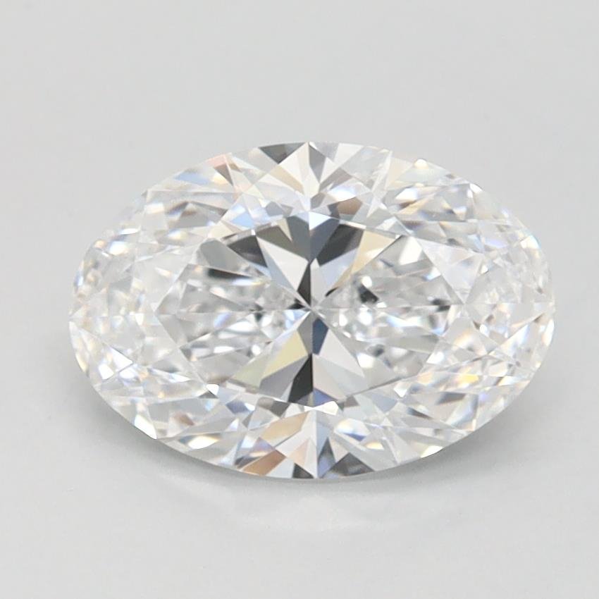 1.02ct D FL Rare Carat Ideal Cut Oval Lab Grown Diamond