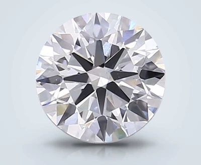 2.03ct D VS2 Rare Carat Ideal Cut Round Lab Grown Diamond