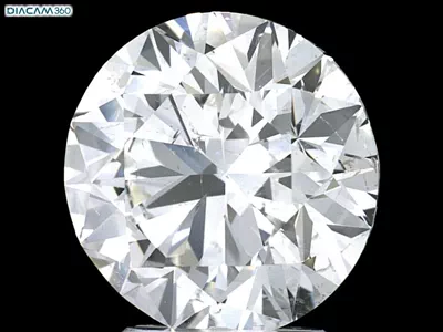 3.72ct F SI2 Excellent Cut Round Diamond