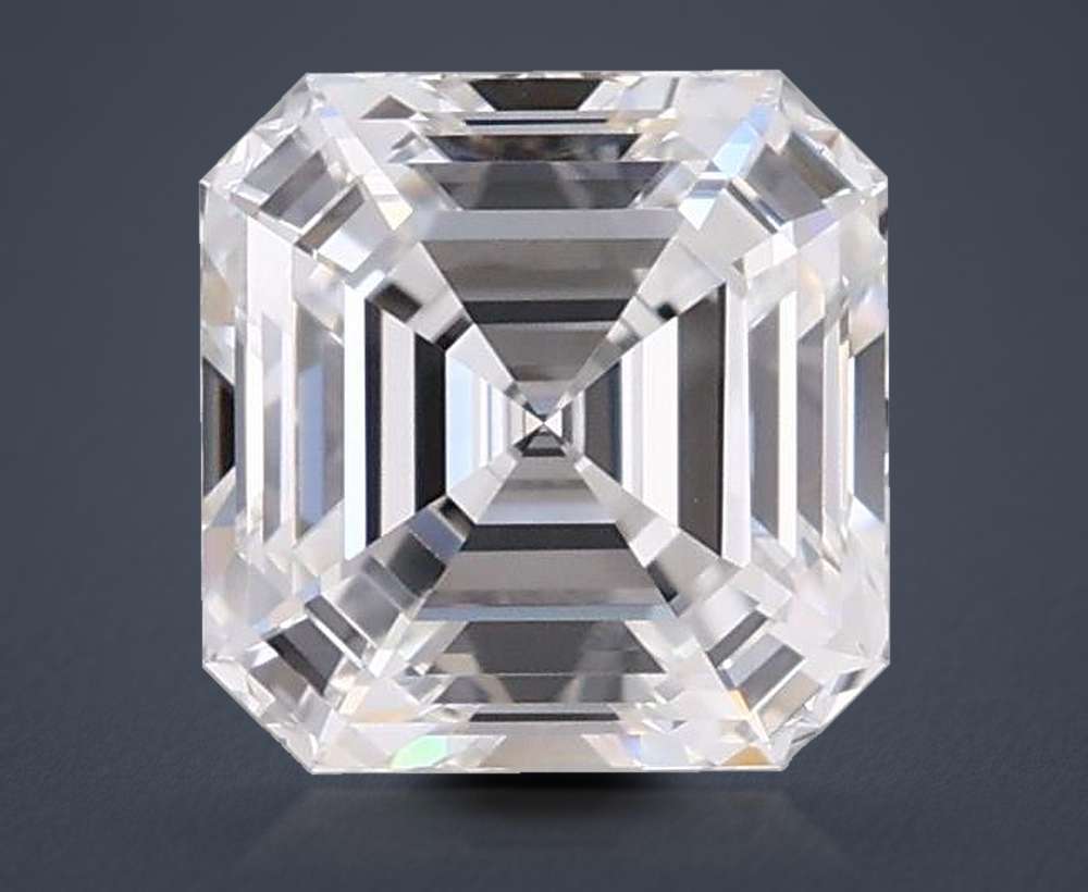 1.04ct E IF Rare Carat Ideal Cut Asscher Lab Grown Diamond